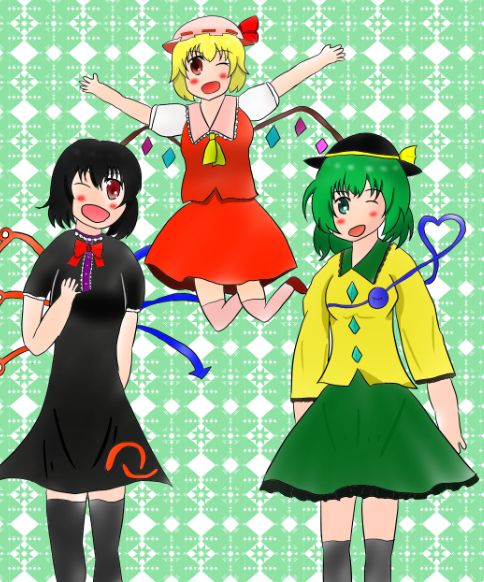 元気な3人娘