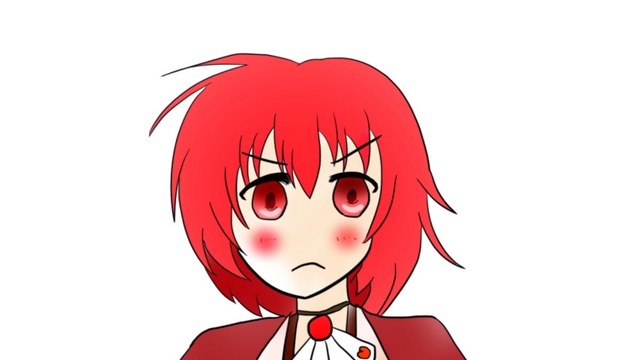 【花騎士ワンドロ】少し怒りながら照れるチェリーセージ